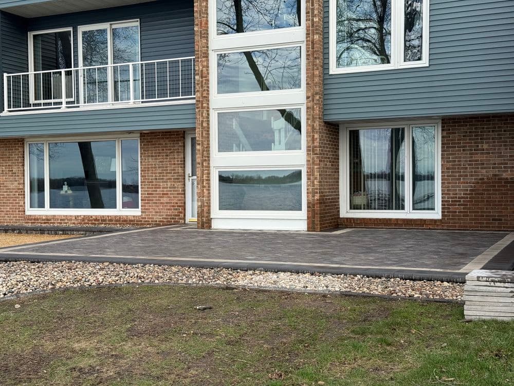 Gallery photos for Paver Patio Installation on Madison Lake: Image #2