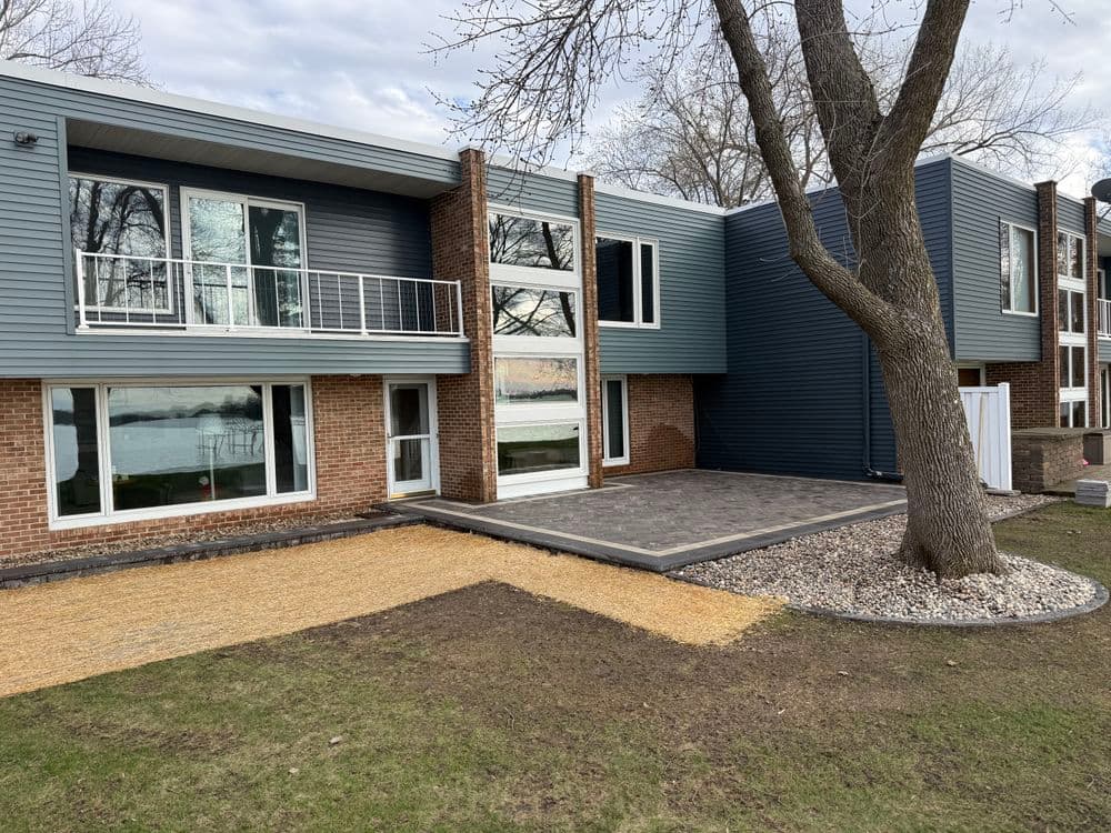 Paver Patio Installation on Madison Lake image