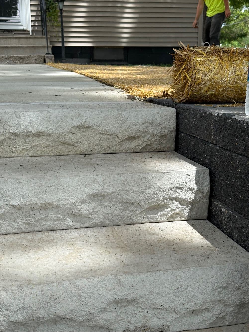 Gallery photos for Retaining Wall and Stone Step Install in Madelia MN: Image #2